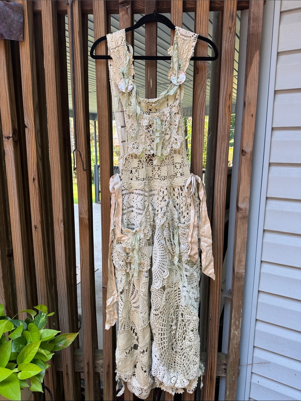 Very rare magnolia Pearl overalls